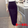 BIG SALE On Autumn Winter High Waisst midi bobycon pencil skirts - Girl Stylo