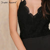 Big Sale on Simplee Apparel Black lace up backless - Girl Stylo