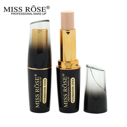 Brand MISS ROSE Highlighter Concealer Makeup Brand Face Primer Base Stick Foundation Waterproof Makeup Contour - Girl Stylo