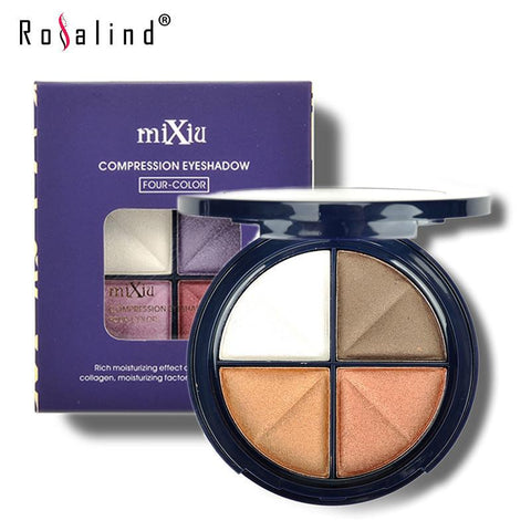 MiXiu Professional Eyes Makeup 4 Colors EyeShadow Palette - Girl Stylo