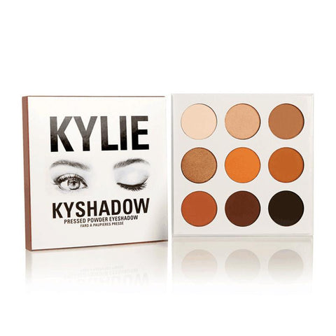 Kylie Jenner Kyshadow Kylie Jenner Eyeshadow Kylie Cosmetics Eye Shadow Palette 9 Color/set - Girl Stylo