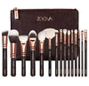 ZOEVA 8pcs Makeup Brushes Rose Golden Luxury Set Brand Make Up Tools Kit Powder Blend brushes zoeva eyeshadow - Girl Stylo