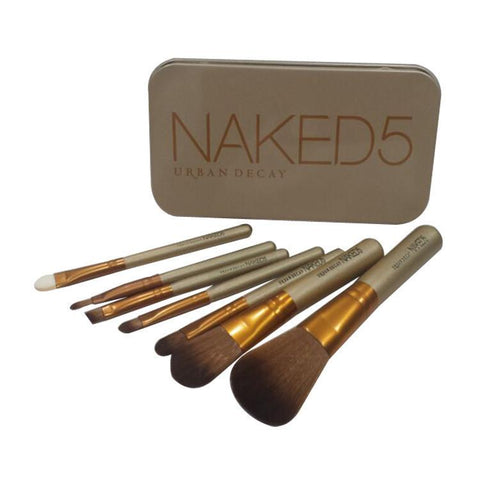 New NAKED 5 Makeup brushes set - Girl Stylo