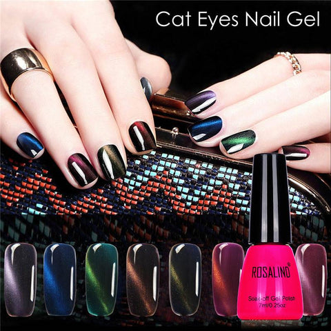 Brand CAT EYES Nail Gel Polish Cat Eyes UV Gel Polish LED UV Soak-off Gel Lacquer 7ML UV GEL - Girl Stylo