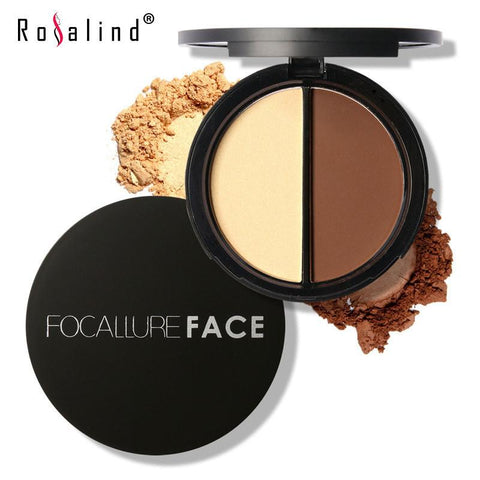 Brand FocallureFACE Makeup Blush Bronzer &Highlighter 2 Diff Color Concealer Bronzer Palette - Girl Stylo