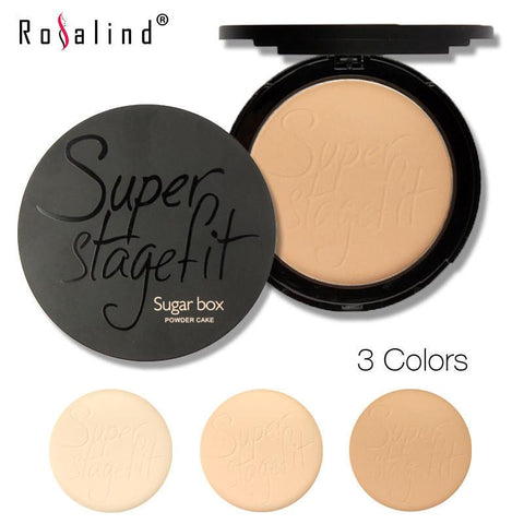 Brand Sugar box Super StageFit MakeUp Face Powder New Fabulous Pressed Face Powder - Girl Stylo