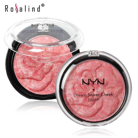 Brand NYN Baked Blush Palette Baked Cheek Color Blusher Dream Sweet Cheek Blush Palette - Girl Stylo