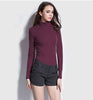 New Fashion Brand Women Autumn and Winter Long Sleeve Turtleneck T-shirt - Girl Stylo