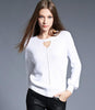 New Autumn and Winter O-neck slim women knitted sweaters and pullover - Girl Stylo