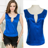 Big Sale on Emulation Silk Tees Tops Woman tshirt - Girl Stylo